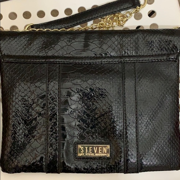 Steve Madden snakeskin chain purse crossbody - Picture 2 of 4